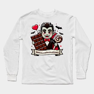 National Darkula Chocolate Day Long Sleeve T-Shirt